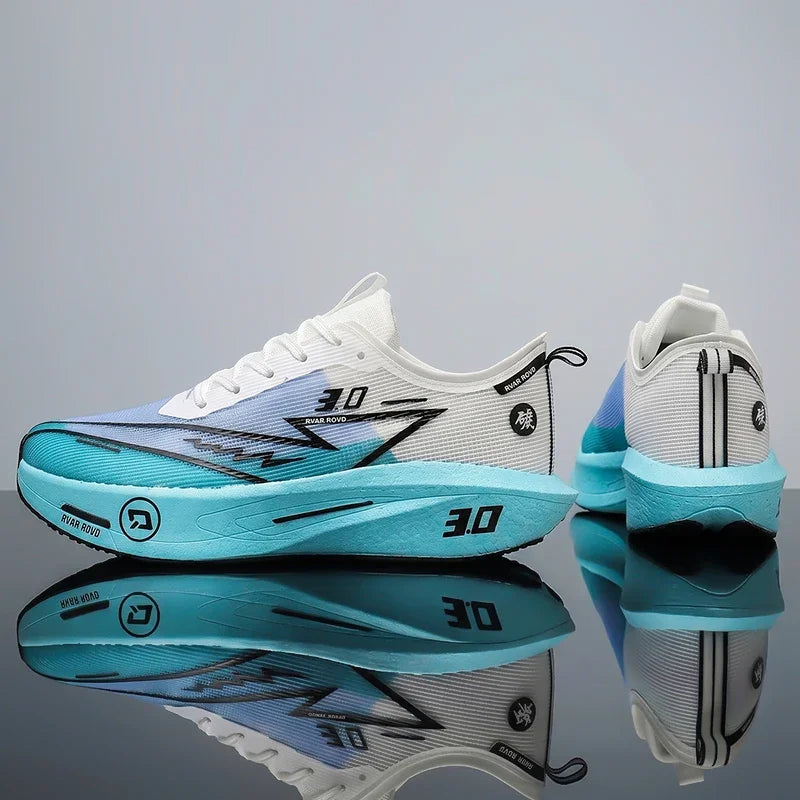 Men's Running Shoes Outdoor Luxury shoes Cushioning Race Breathable Couple Off-road Sneakers Non-Slip Mesh Trainer Shoes Fashion