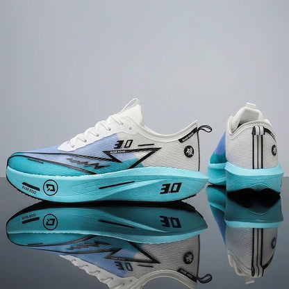 Men's Running Shoes Outdoor Luxury shoes Cushioning Race Breathable Couple Off-road Sneakers Non-Slip Mesh Trainer Shoes Fashion
