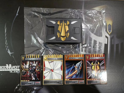 Original Bandai Kamen Rider Ryuki Csm Belt V Buckle Dragvisor Box Insert Card Ryuga Ouja Anime Collect ID Card Pack Boy'S Gift