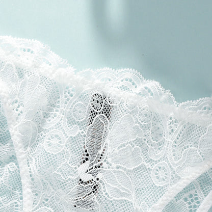 Women's Eyelash Lace Thong Panty