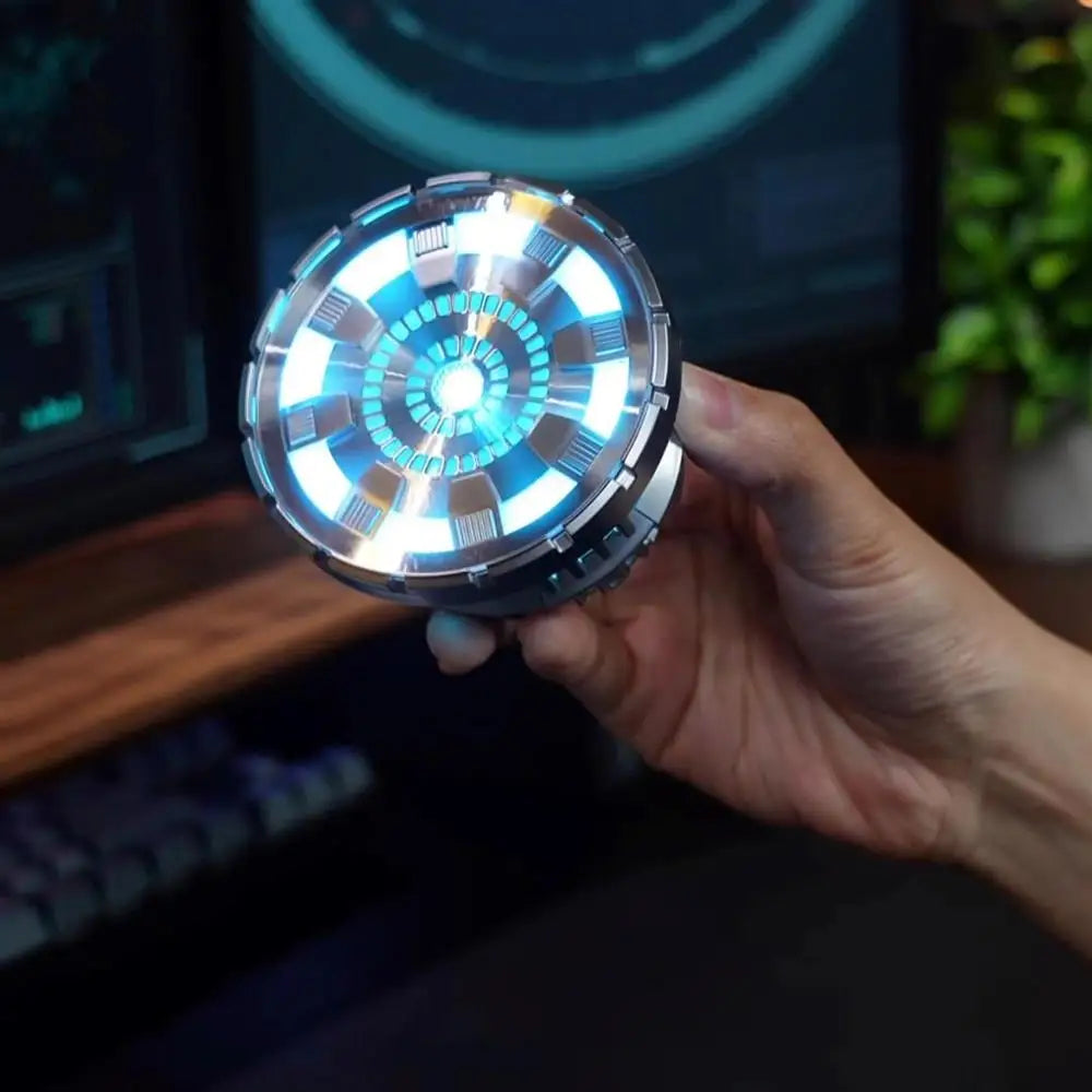 Iron Man Arc Reactor MK3 Generations Tony Stark Hcmy Edition stark industries Figure Led Light Palladium Element Chest Lamp