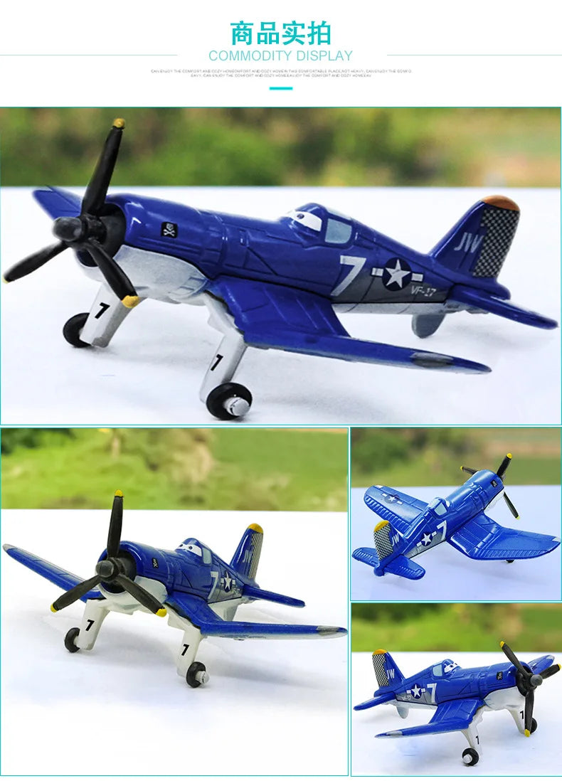 pixar planes toys Metal Diecast Strut Jetstream Dusty Metal Diecast classic alloy Toy Plane model for children