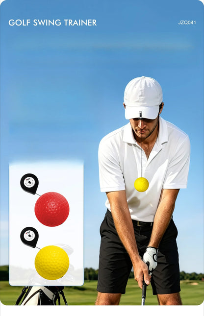 PGM Golf Head Training Ball Stability Improves Hitting Accuracy and Prevents Lateral Movement. Beginner's Trainer JZQ041