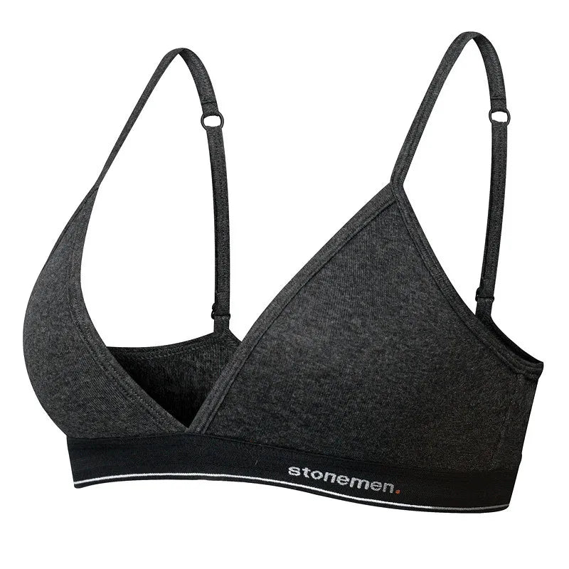 Women's Wireless Triangle-Cup Bra