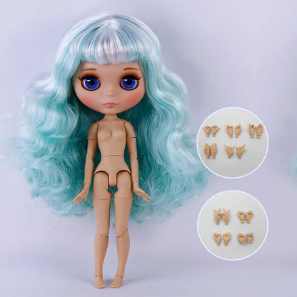 ICY DBS Blyth Doll Tan Skin Matte Face With Eyebrows Special Price 1/6 BJD JOINT body Neo Anime