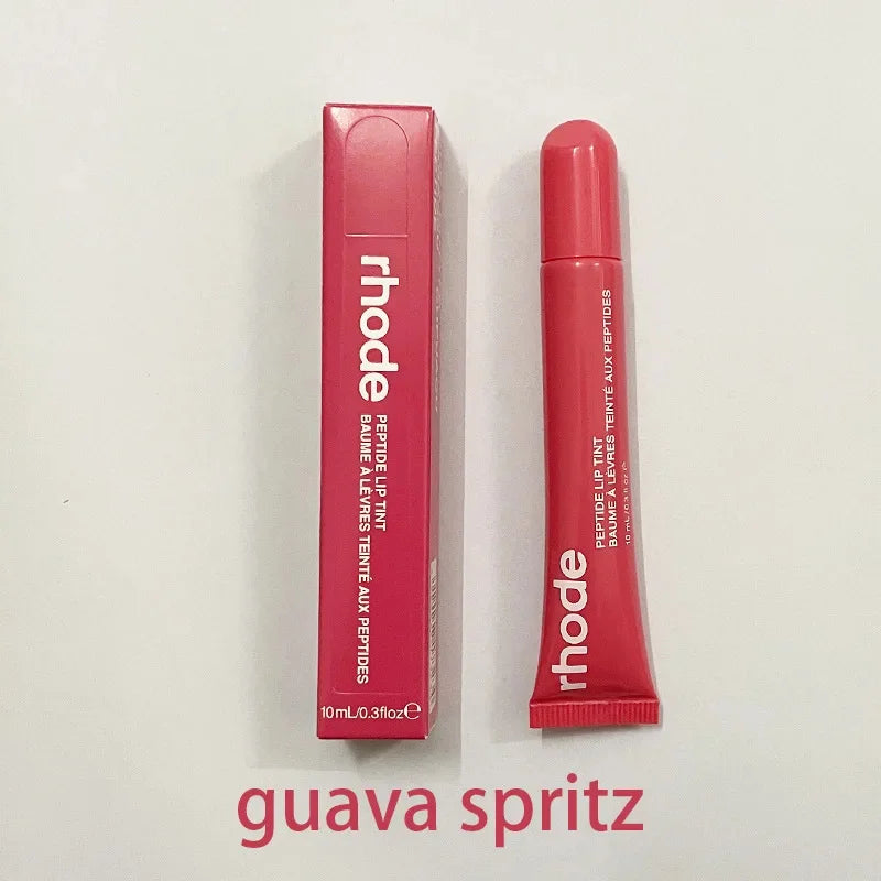 Rhod Lip Balm Moisturizing Mirror Long Lasting Lip Gloss Ribbon Espresso Raspberry Toast Plump No-stick Lip Oil Makeup Cosmetic