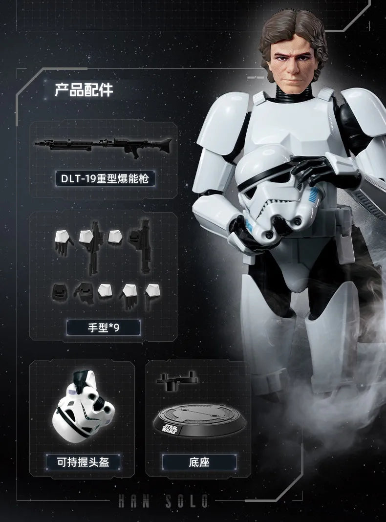 Blokees Star Wars Action Figure Darth Vader Dark Trooper Stormtrooper Anime Collection Toys Model For Children Gift