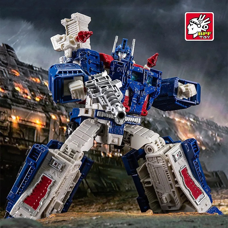 Transformations War For Cybertroning Siege Ultraa Magnuse Deformable toys L-grade Alloy version Model Robot Kids Birthday Gift