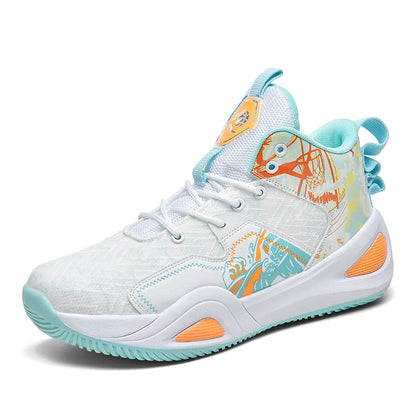 Men Basketball Shoes Trainer Unisex Breathable Athletic Sneakers Light Non-slip High Quality Unisex Outdoor Women Sports Shoes