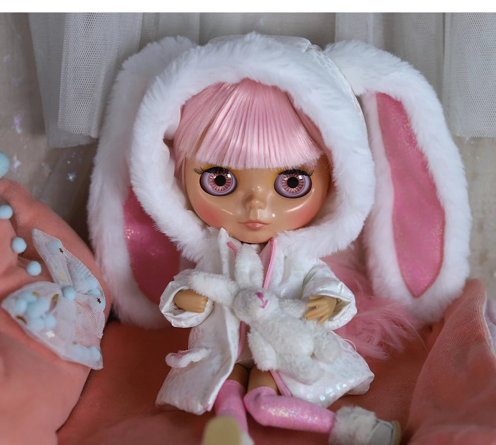 ICY DBS Blyth doll bjd joint body Tan Skin Cute Dress Clothing 1/6 30cm Girl Gift Anime SD