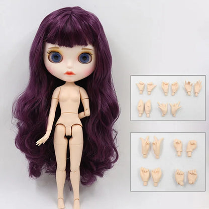 ICY DBS Blyth Doll icy 1/6 bjd 30cm toy white skin joint body naked doll or doll clothes shoes