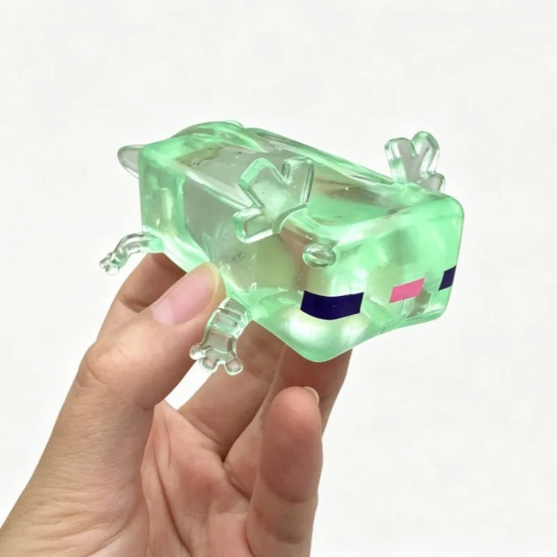 Cute Salamander Fidget Squishes Mini Tabas Squishy Axolotl Squeeze Toy Release Emotions Squishy Toys Slow Rising Decompress Toys