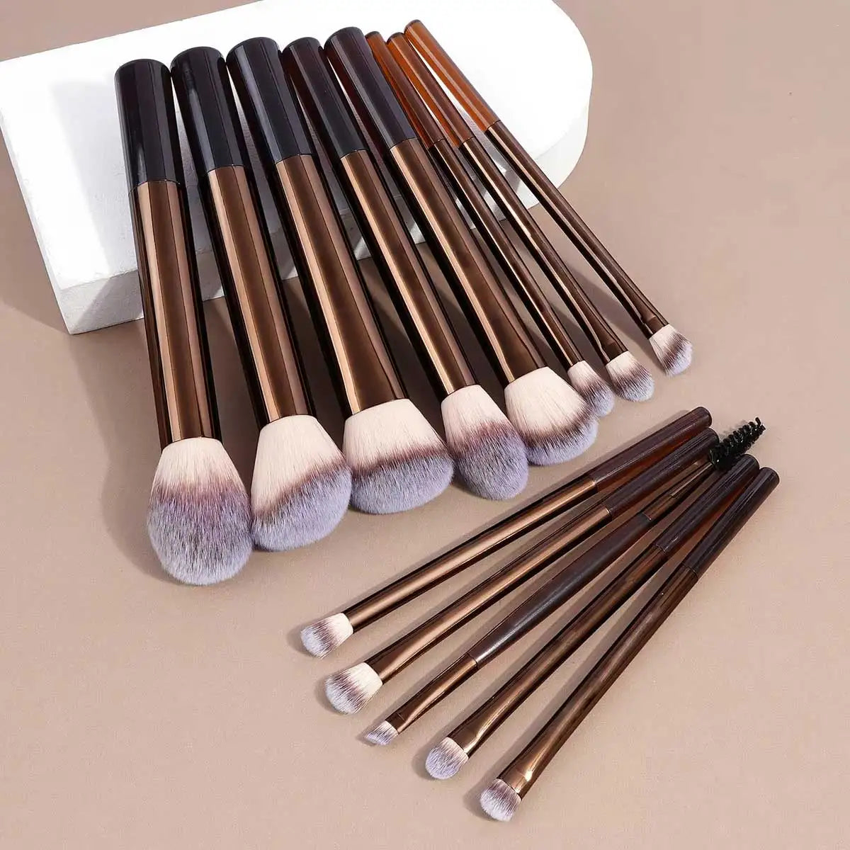 13-Piece Face & Eye Makeup Brush Set