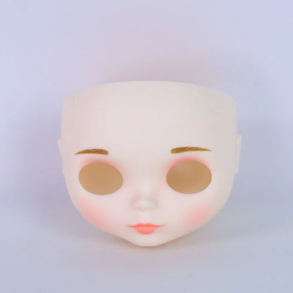 DBS Blyth Doll ICY Toy Tan Faceplate backplate and screws for DIY custom doll