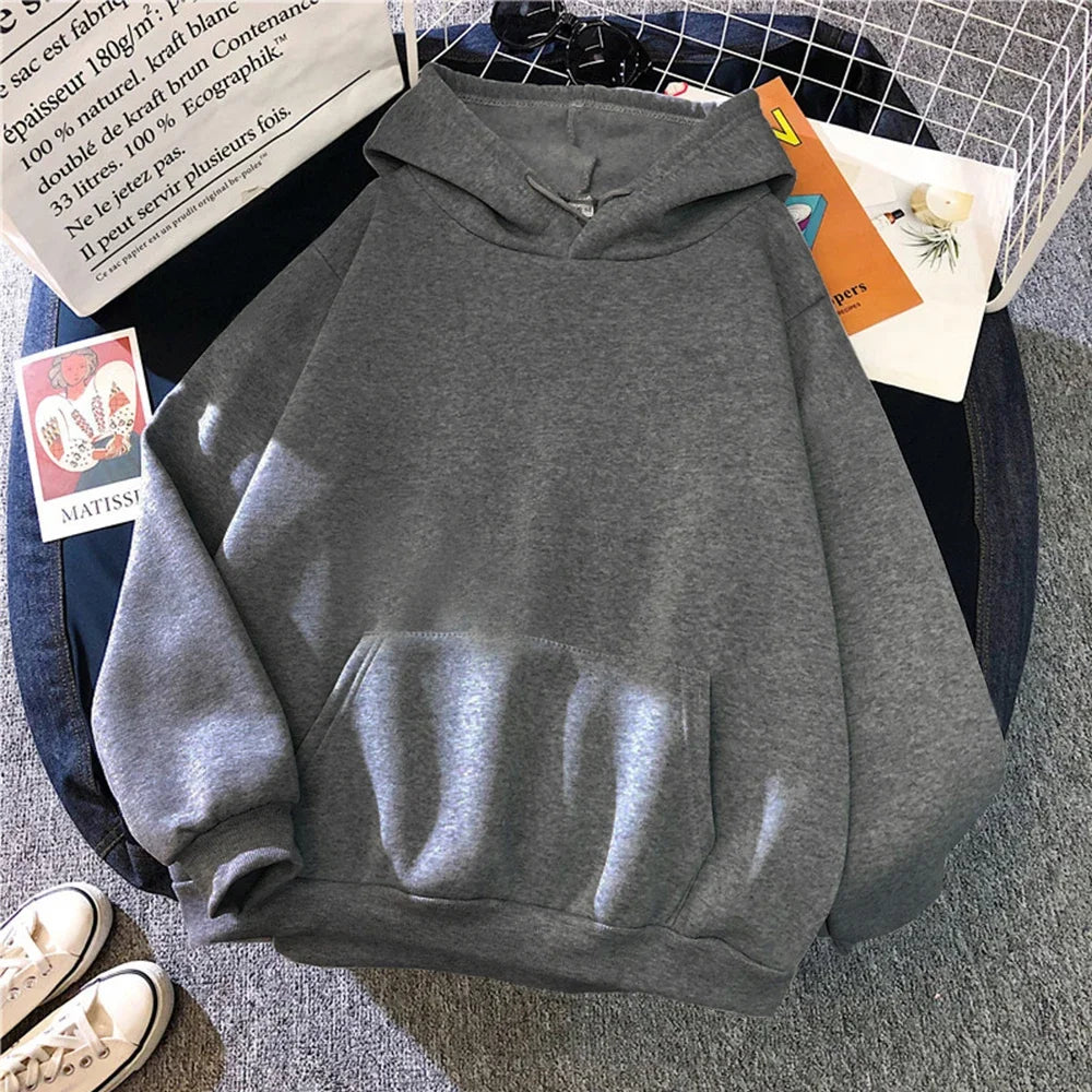 Oversized Fleece Streetwear Hoodie