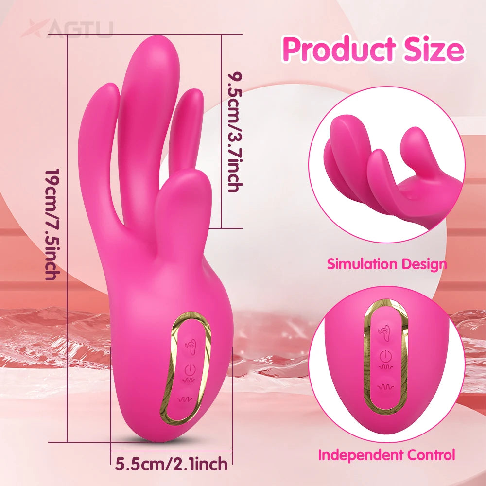 Sex Toys New Style Penetration Vagina Finger Vibrator Clitoris Stimulator Dildo Vibrator Masturbation Tools Women Vibration