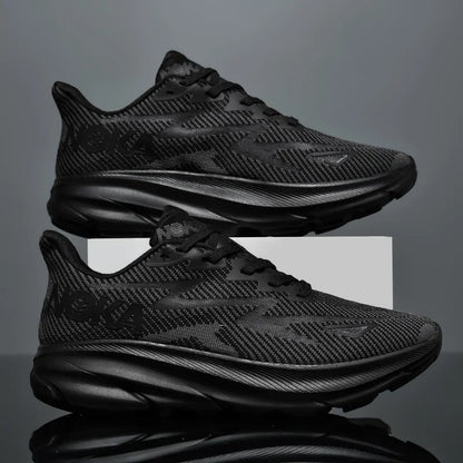 Men's Running Shoes Luxury Shoes Trainer Race Jogging Cushioning Outdoor Breathable Couple Non-Slip Sneakers Mesh Off-road Shoes