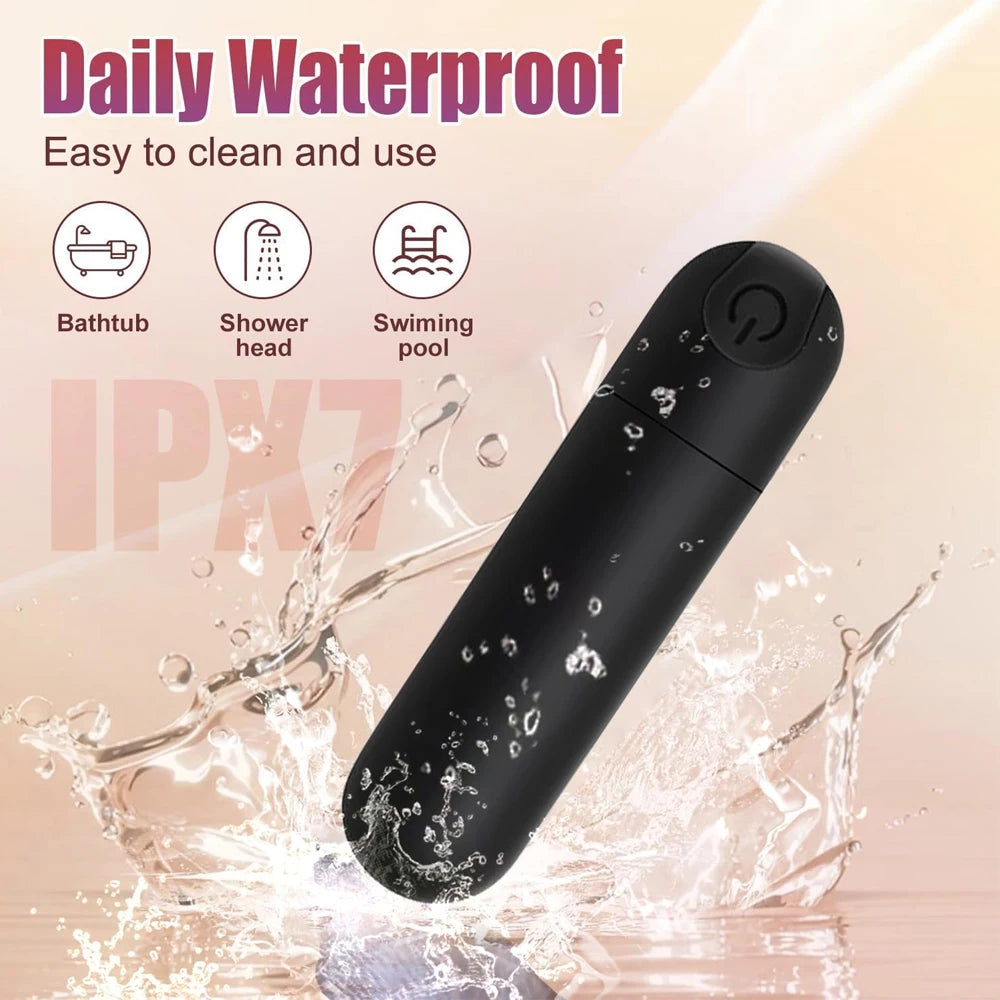 Powerful Mini Bullet Vibrator for Women 10 Modes G-Spot Clit Stimulator Vibrating Egg Vaginal Masturbation Massage Adult Sex Toy