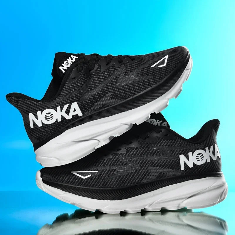 Men's Running Shoes Luxury Shoes Trainer Race Jogging Cushioning Outdoor Breathable Couple Non-Slip Sneakers Mesh Off-road Shoes