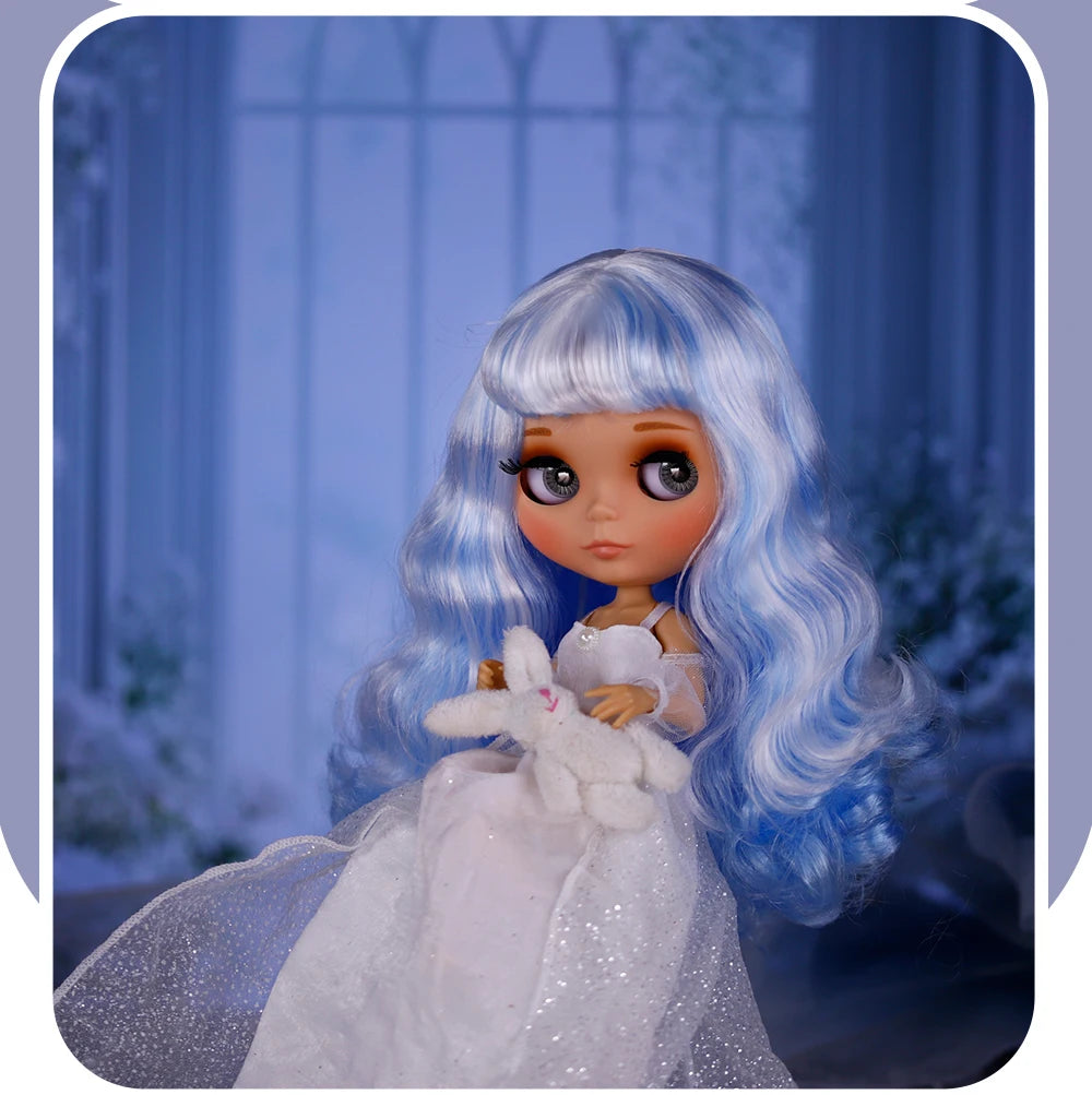 ICY DBS Blyth Doll Tan Skin Matte Face With Eyebrows Special Price 1/6 BJD JOINT body Neo Anime