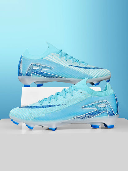 Adult AG/FG Multi‑Stud Soccer Boots Comfort Fit PU Upper Anti‑Slip Wear‑Resistant Cleats For Artificial Grass Outdoor Games