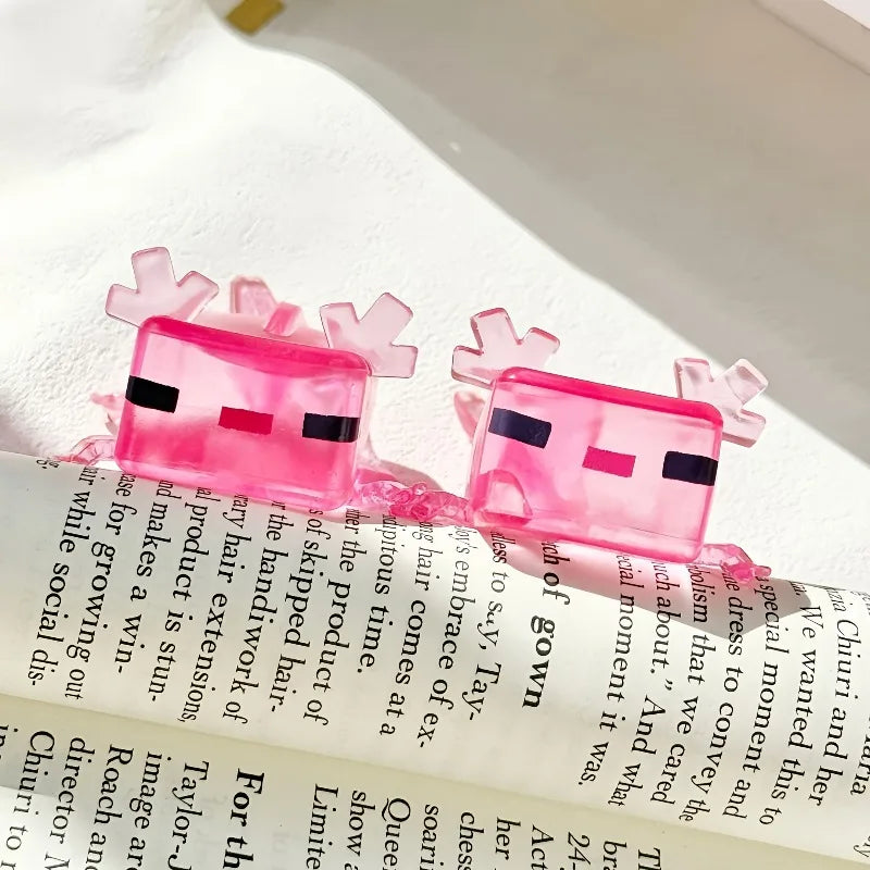 Cute Salamander Fidget Squishes Mini Tabas Squishy Axolotl Squeeze Toy Release Emotions Squishy Toys Slow Rising Decompress Toys