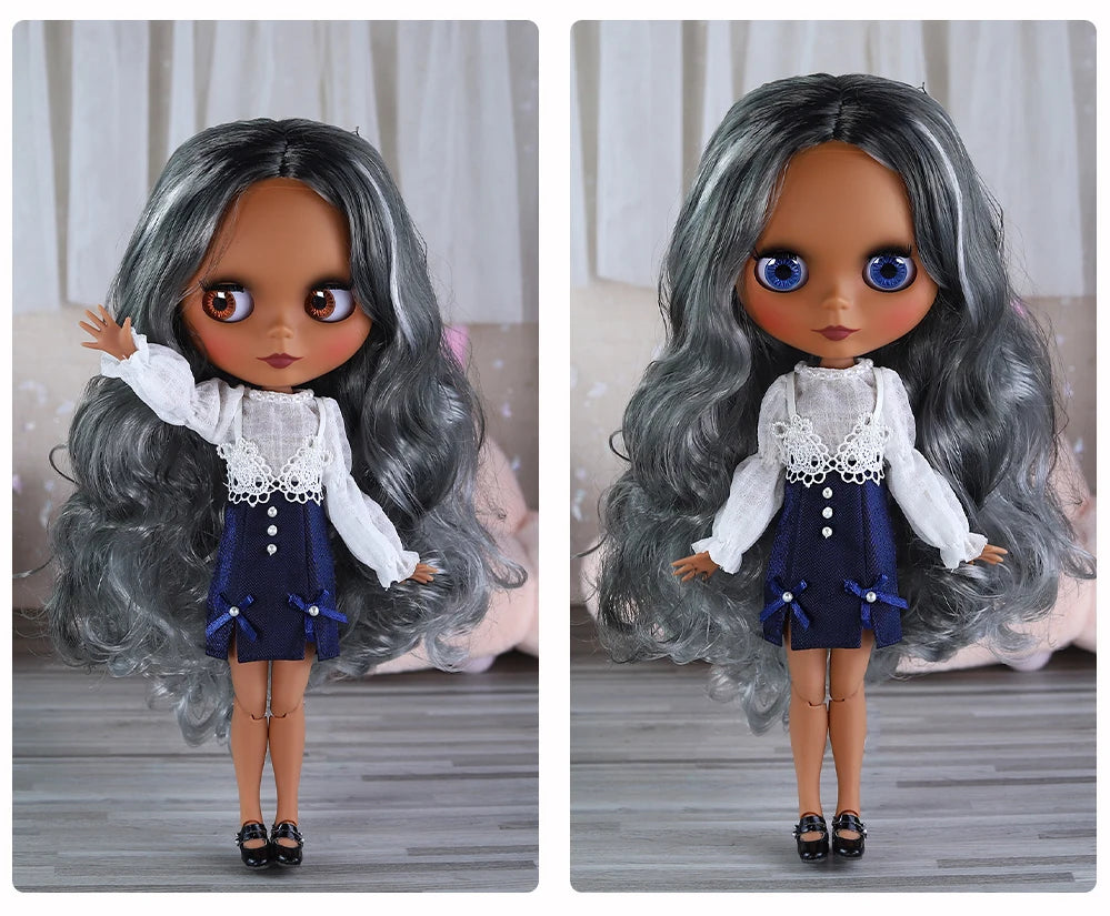 ICY DBS Blyth Doll 1/6 BJD Toy  Joint Body Set for Special Sale Random Eyes 30cm Anime Girl Gift