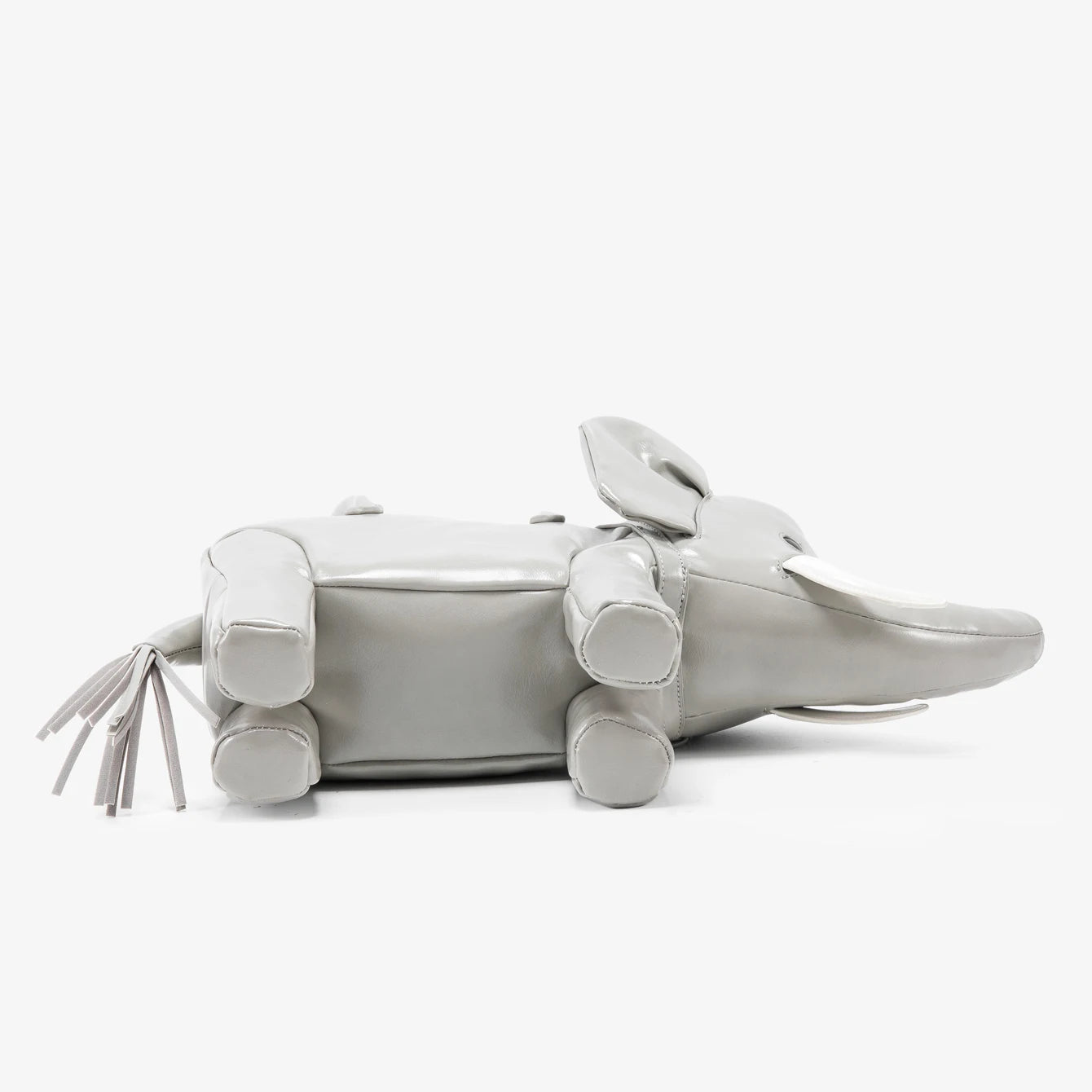 Women's Rhino-Shaped Faux Leather Shoulder Bag – Novelty Handbag, 6 Colors