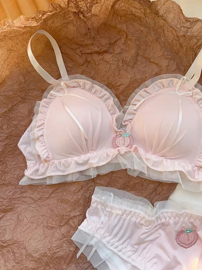 Women's Bow Wireless Padded Bra