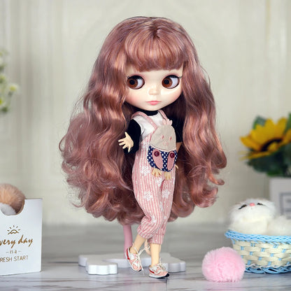 ICY DBS Blyth doll 1/6 Anime Doll joint body white Skin glossy face Special Combo with clothes, shoes and hands 30cm BJD TOY