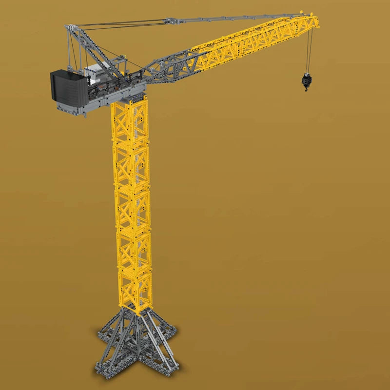 Mould King 17096 Technical Truck Toys The RC Luffing Jib Tower Crane Building Block Enginerring Crane Brick Kids Christmas Gift