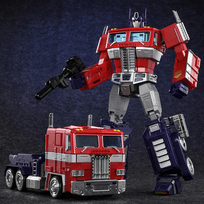Transforming Action Figure 32cm Optimu Prim XP10 Commander Transformation Robot Toy Alloy Car Children's Toy Gift