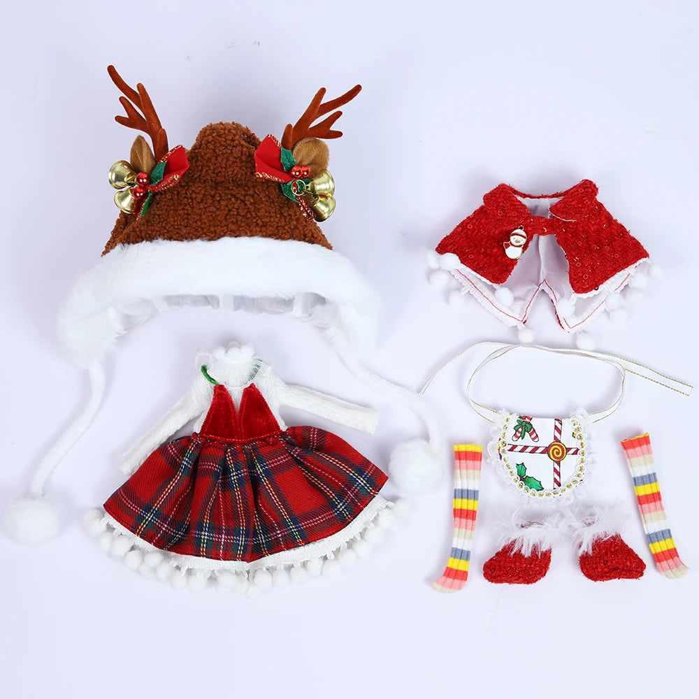 ICY DBS Blyth Doll 1/6 Clothing Joint Body Princess Dress Casual Clothing Toy Gift