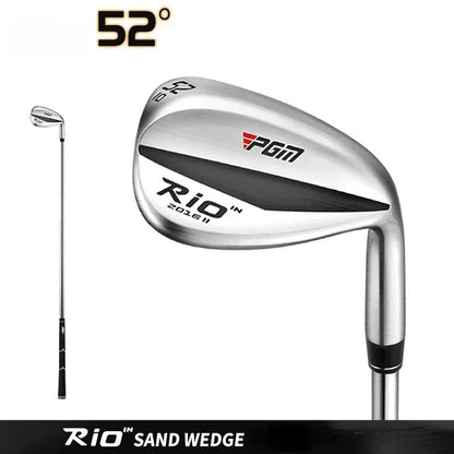 Men Women Golf Clubs Sand Wedges 52/56/60 Degrees Silver Stainless Steel Rod Head Club SG010