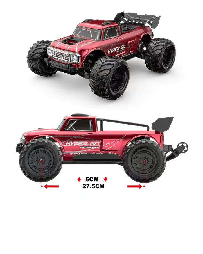For Adult Shipping From US HYPER GO MJX 10210 10303 10304 1:10 Rc Car Off Road 4X4 Remote Control Rc Truck Rc Toys Car 2.4G Brushless High Speed RC