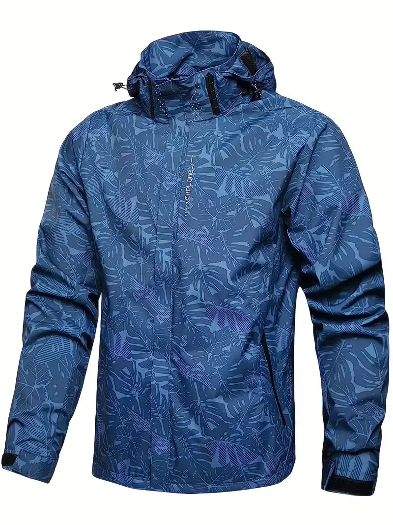 Men's Casual Zip-Up Windbreaker