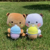 Yier Panda Bear Dolls Cute Bubu Dudu Plush Toy Lovely Cartoon Stuffed Soft Plushies Home Decoration for Girlfriend Gift