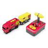 Magnetic Slot Diecast Car RC Electric Train Track Sets Fit for All Wood Railway Track Accessories Christmas Gift for Children