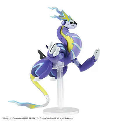 Bandai Original In Stock POKEMON Miraidon Mega Rayquaza Dragonite Charizard Anime Action Figures Assembly Model Ornaments