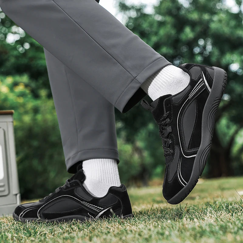 Men’s Wide-Toe Breathable Walking Shoes