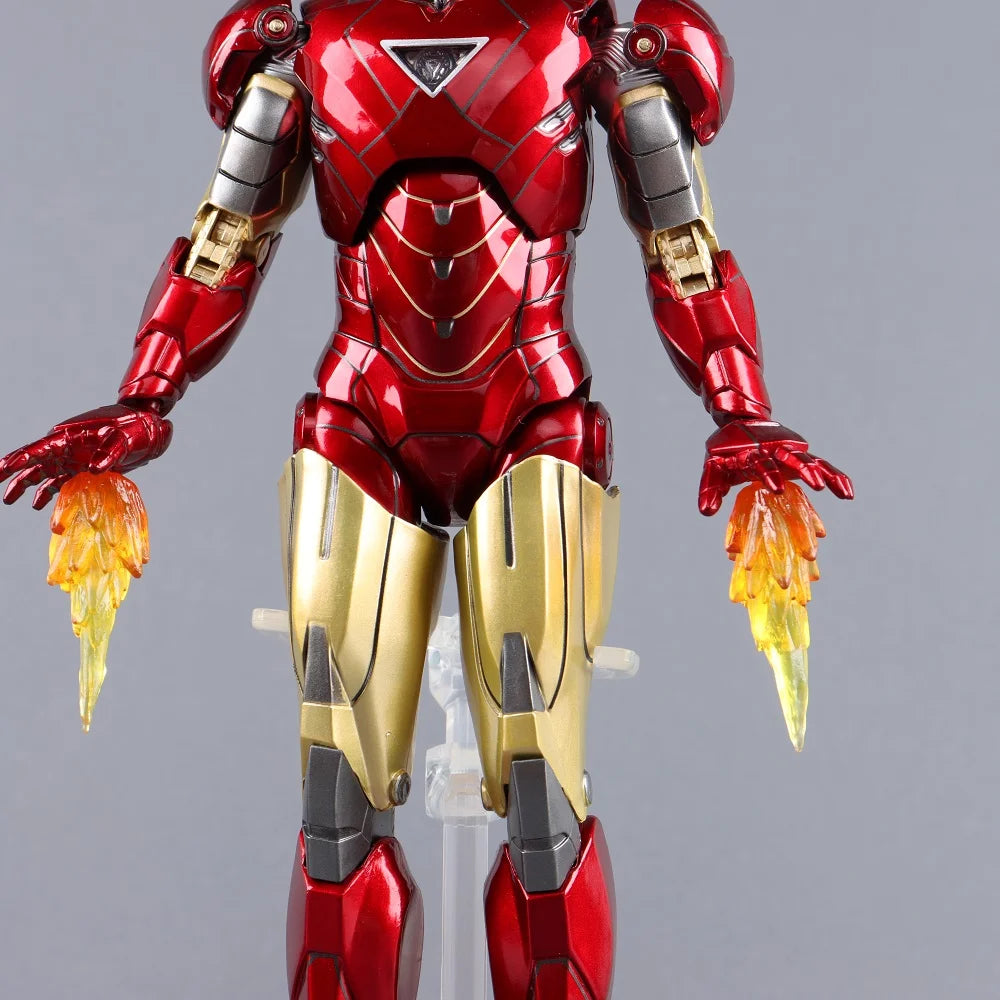 ZD Toys Iron Man Action Figure Joint Movable MK1 MK3 MK6 MK7 MK42 MK45 MK50 MK85 MK17 MK33 MK39 Adult Collection Figure Gift