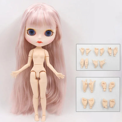 ICY DBS Blyth Doll icy 1/6 bjd 30cm toy white skin joint body naked doll or doll clothes shoes