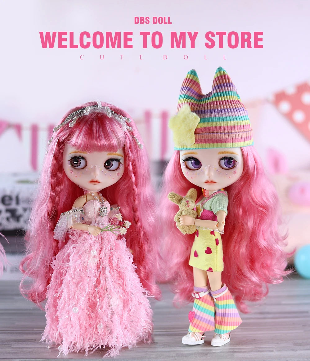 ICY DBS Blyth 1/6 doll hand-painted set dopamine girl double eyelid long eyelashes sleeping eyes doll set SD