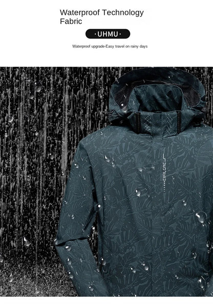 Men's Casual Zip-Up Windbreaker