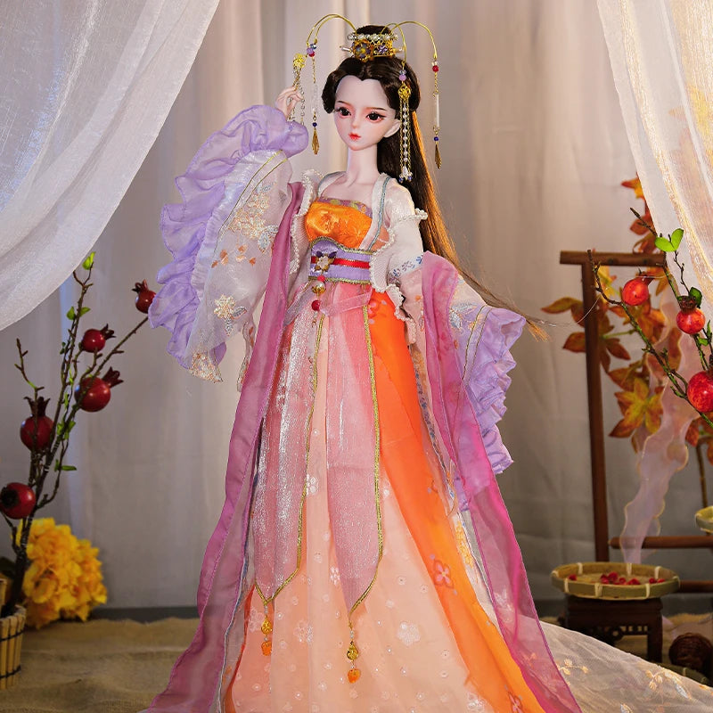 DBS 1/3 BJD toy Dream Fairy Season Series mechanical joint Body hand-painted makeup high quality 60cm collection doll sd