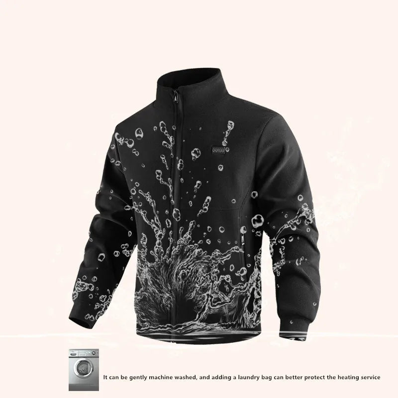 8-Zone Heated Polar Fleece Jacket