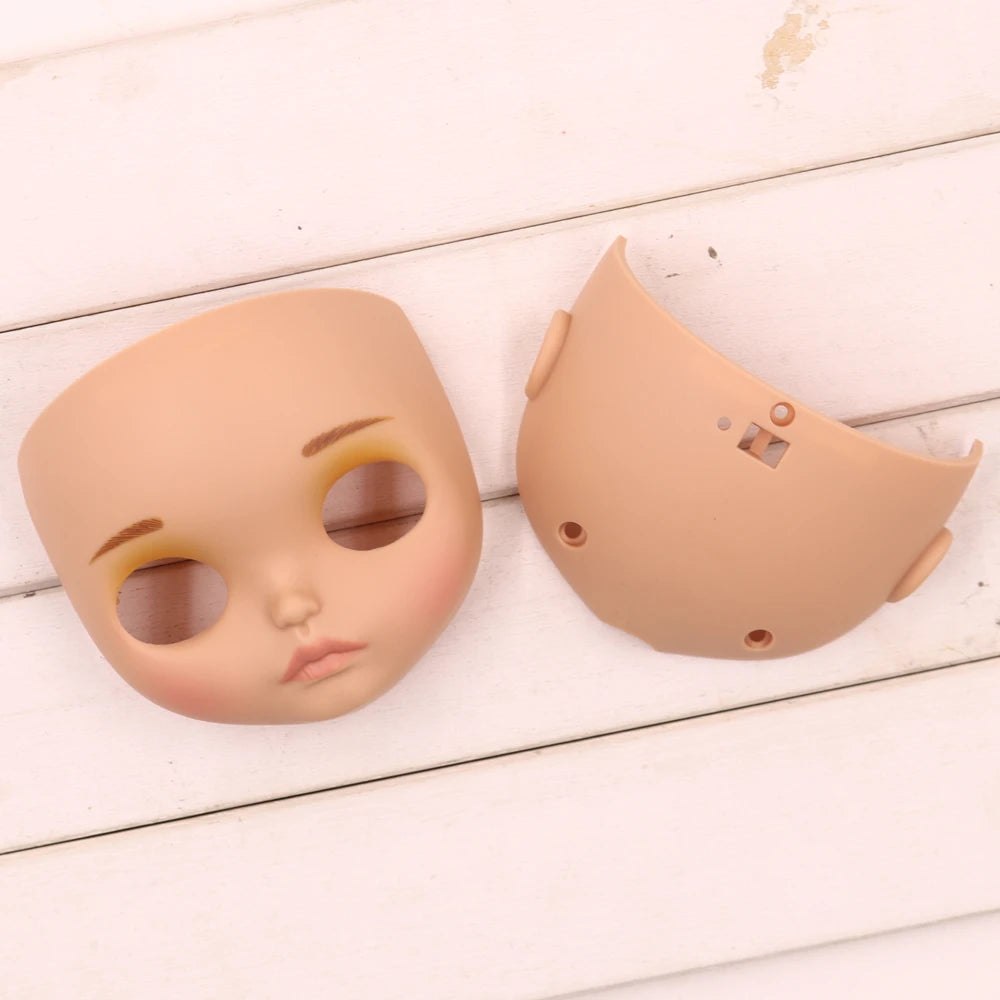 DBS Blyth Doll ICY Toy Tan Faceplate backplate and screws for DIY custom doll