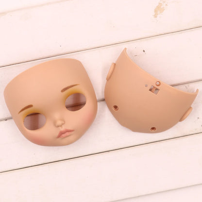 DBS Blyth Doll ICY Toy Tan Faceplate backplate and screws for DIY custom doll