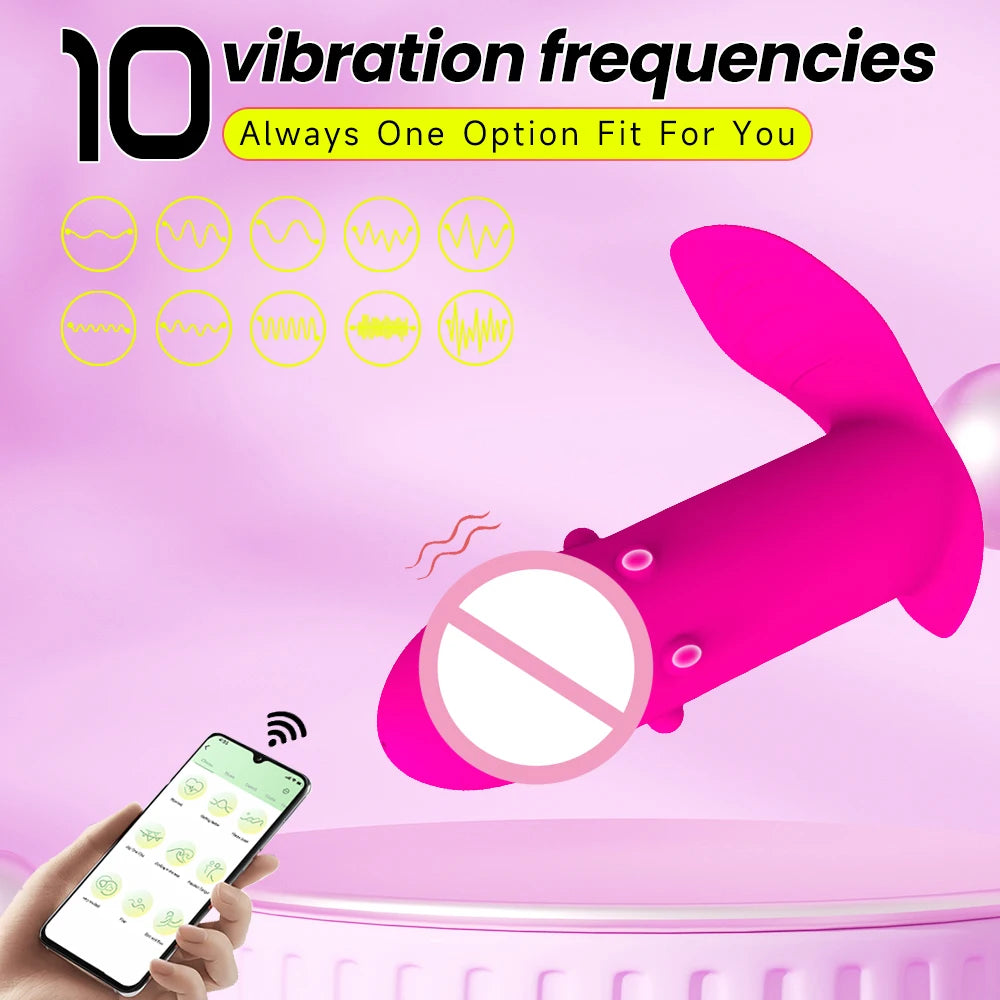 Wearable Panty APP Control Vibrator Bullet G Spot Clit Stimulator Dildo Vagin Massager Masturbator Adult Sex Toys Couples