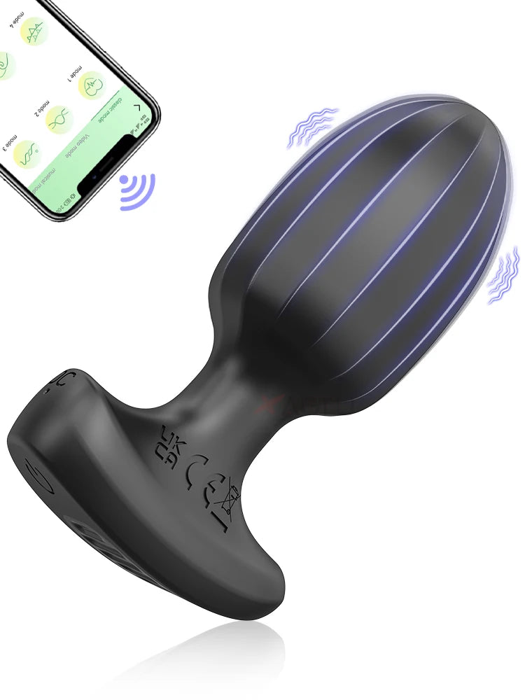 Thrusting Prostate Massager with Ring